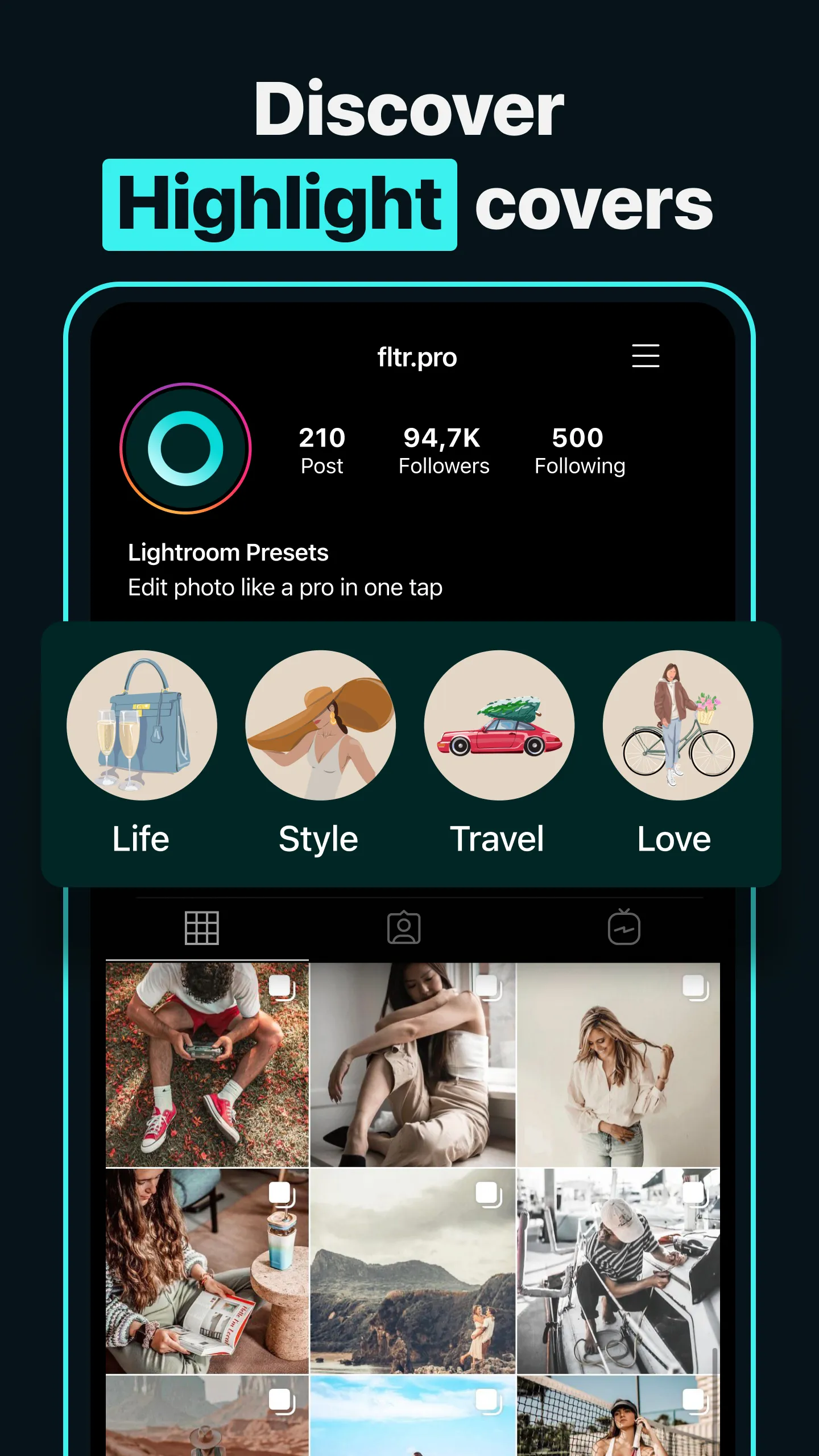 Presets for Lightroom - FLTR | Indus Appstore | Screenshot