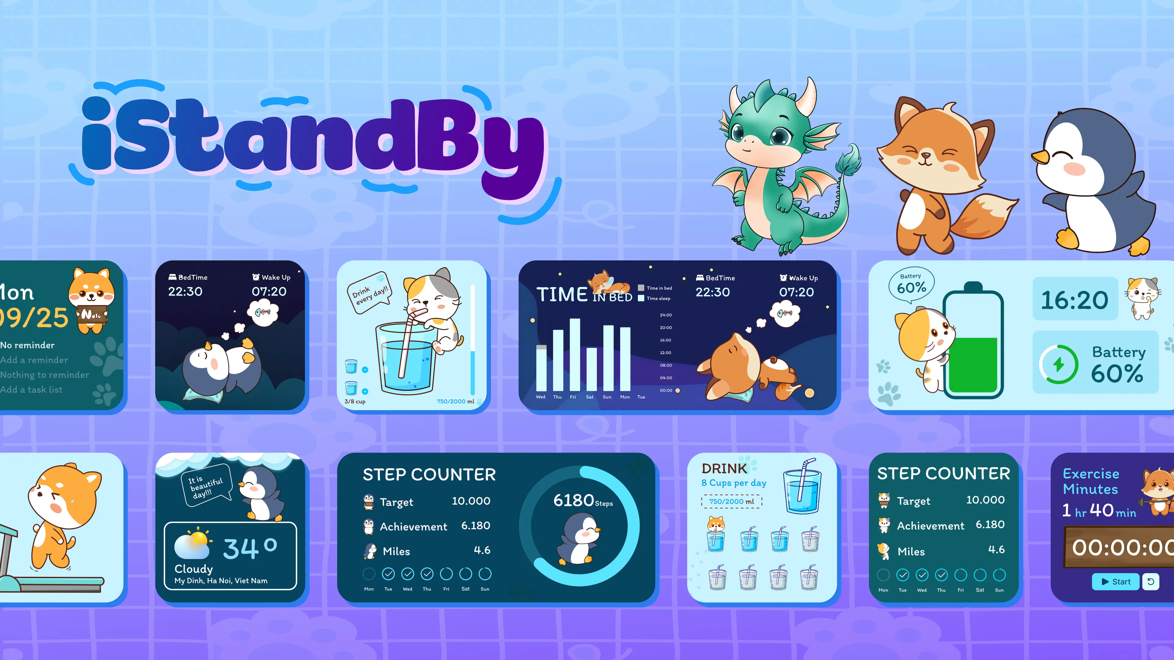 iStandBy: Pet & Widgets Themes | Indus Appstore | Screenshot