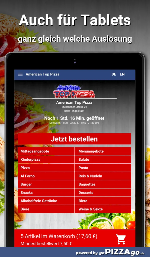 American Top Pizza Ingolstadt | Indus Appstore | Screenshot