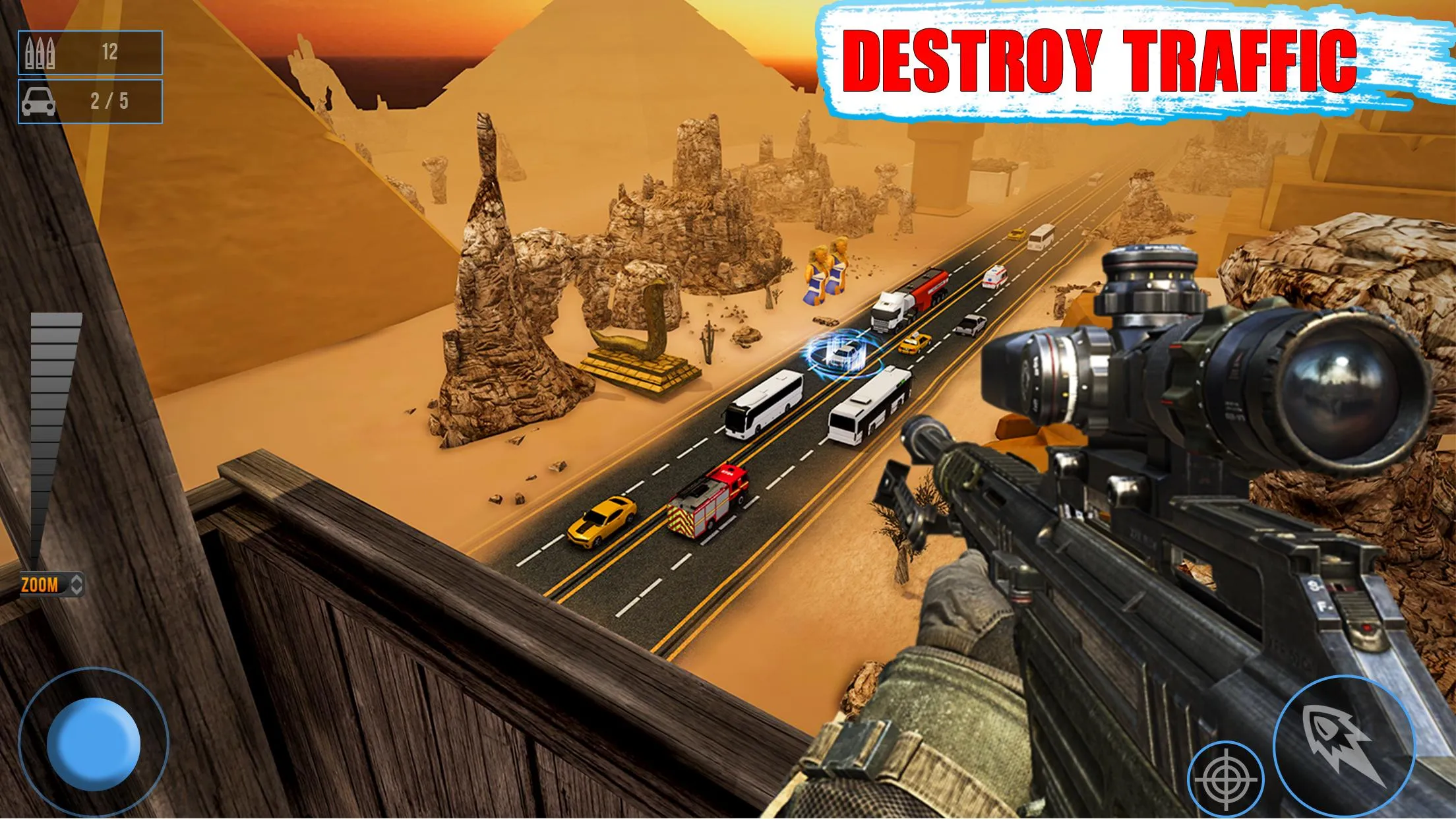 Sniper Traffic Shooting games | Indus Appstore | Screenshot