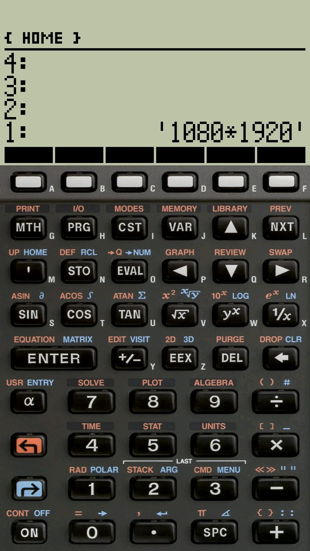 48sx, a vintage RPN calculator | Indus Appstore | Screenshot