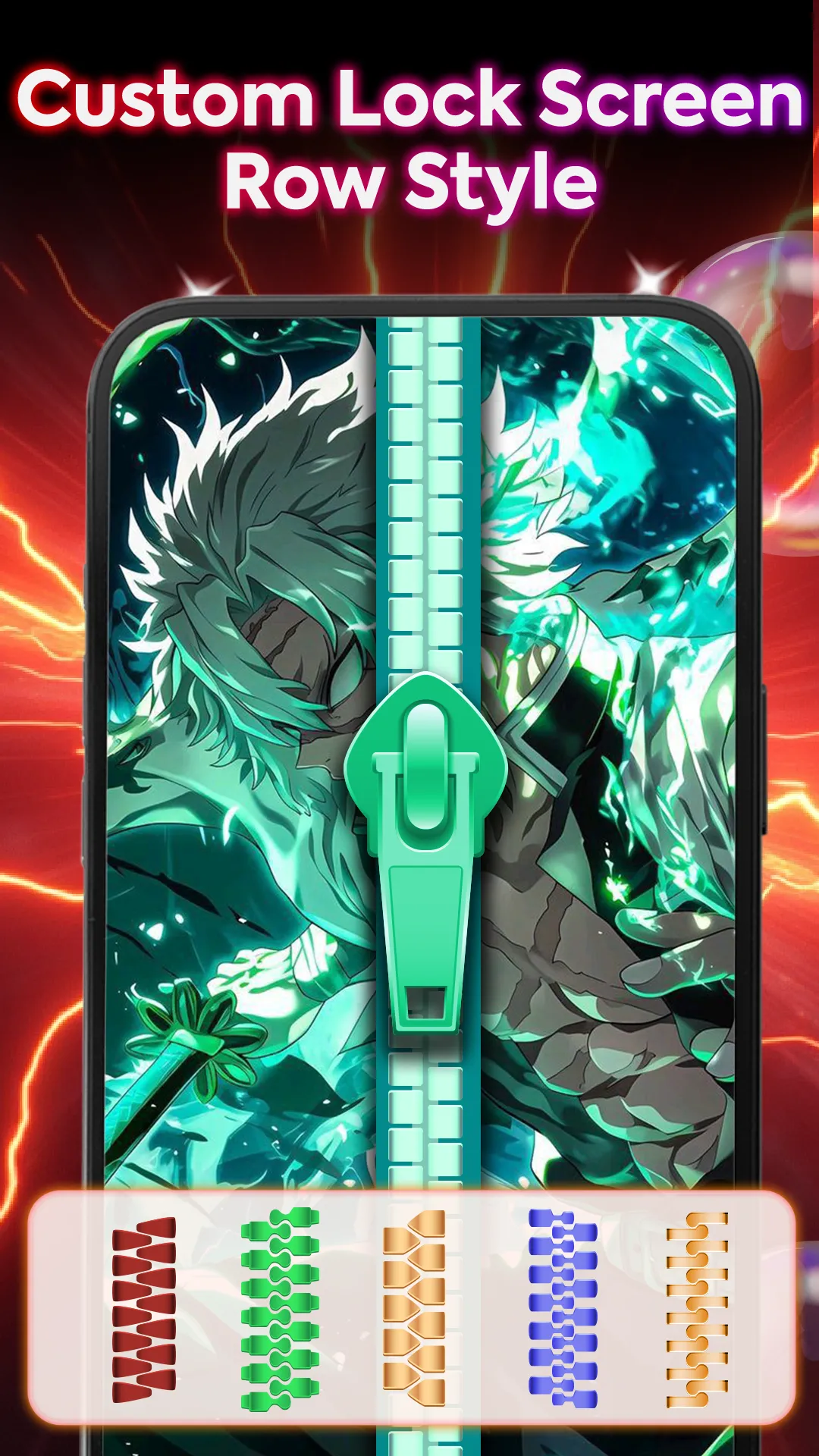 ZipWall : Zipper Lock Screen | Indus Appstore | Screenshot