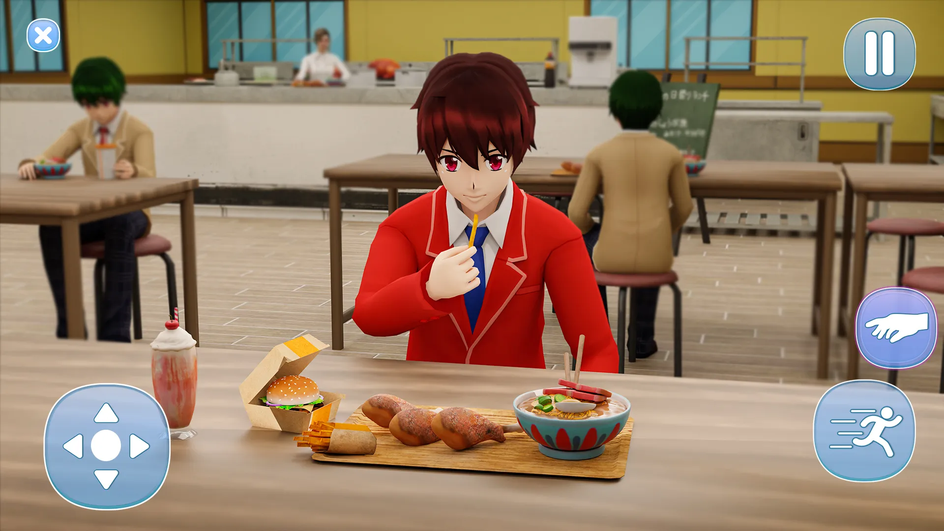 Anime boy Highschool Simulator | Indus Appstore | Screenshot