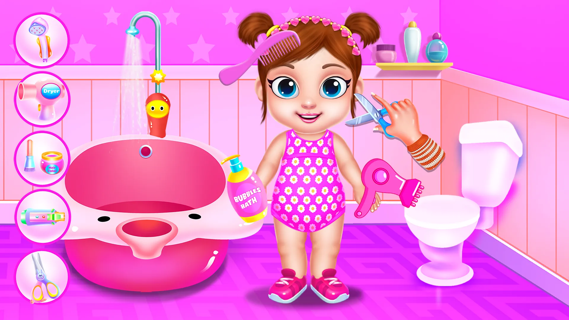 Baby Girl Caring: Animal Dress | Indus Appstore | Screenshot