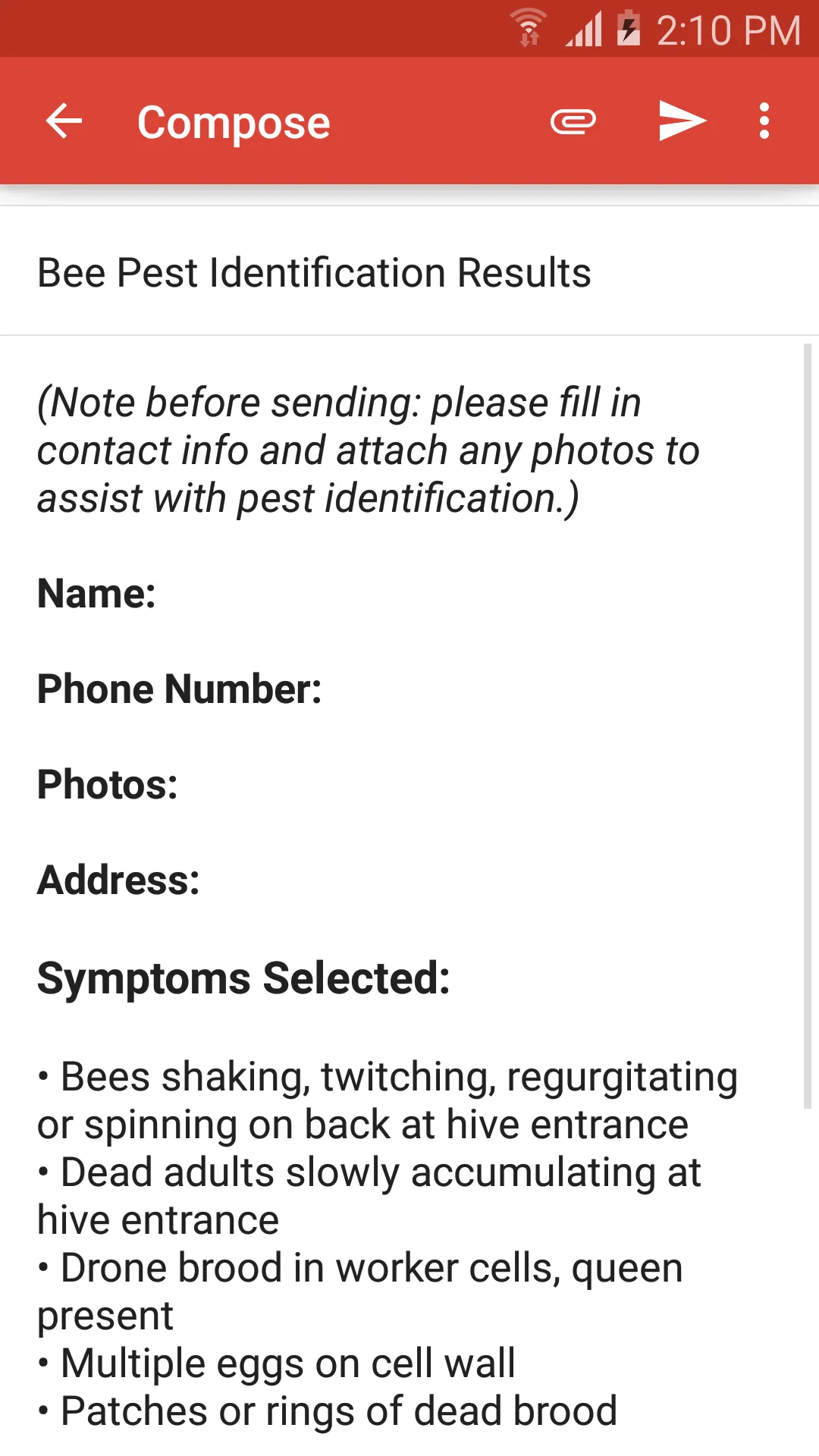 Bee Health | Indus Appstore | Screenshot