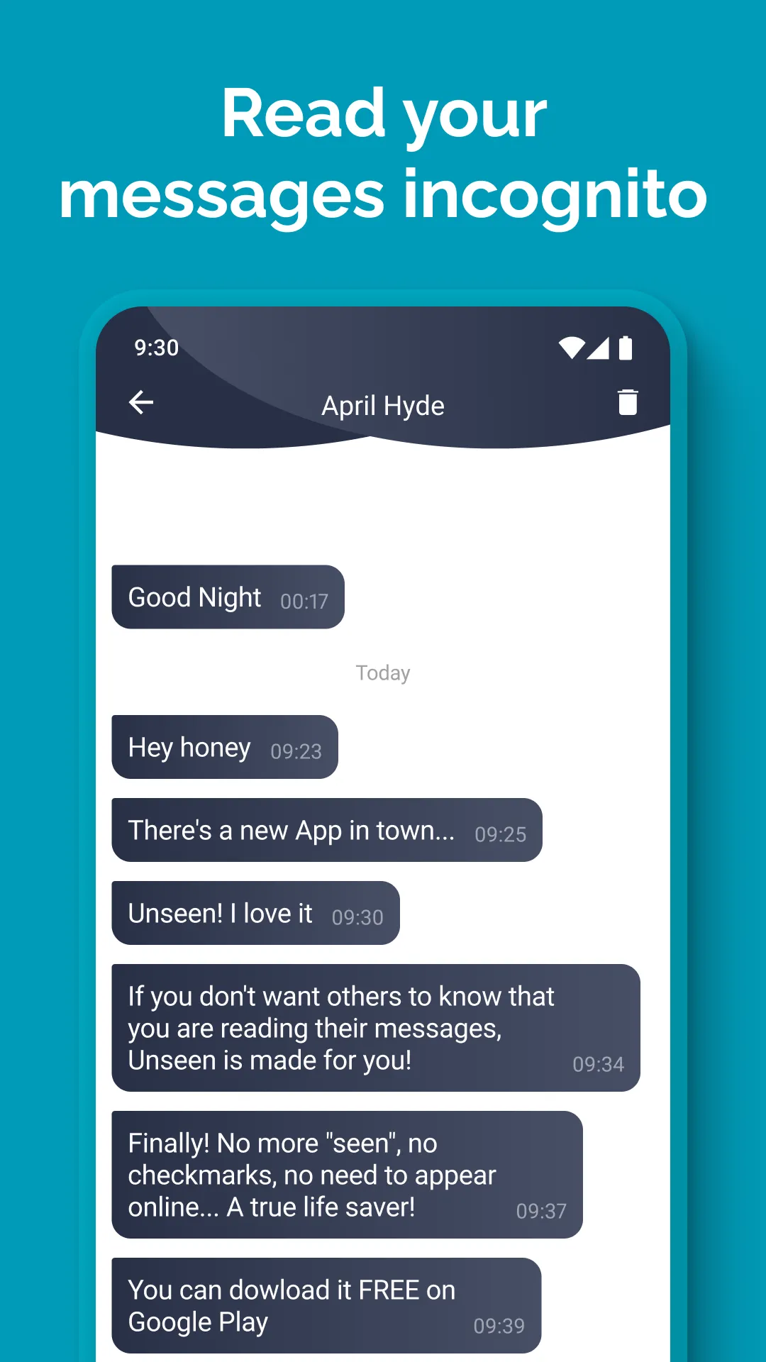 Unseen - No Last Seen | Indus Appstore | Screenshot