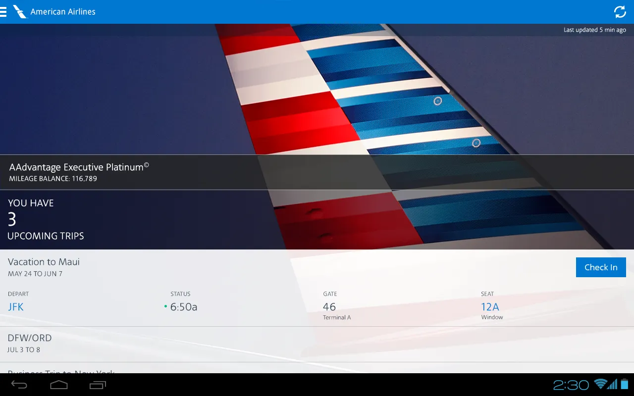 American Airlines | Indus Appstore | Screenshot