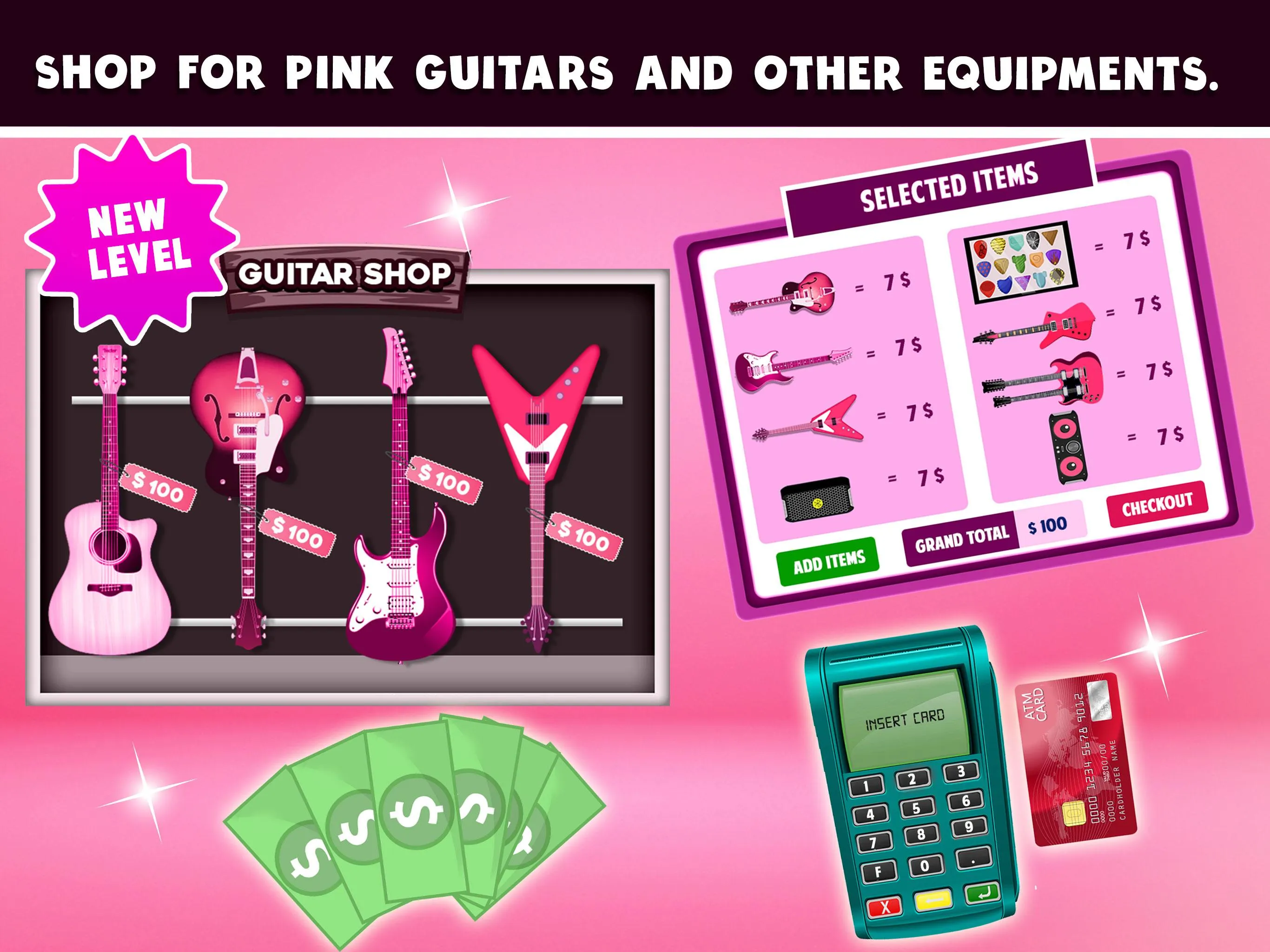 Girls Princess Guitar & Piano | Indus Appstore | Screenshot