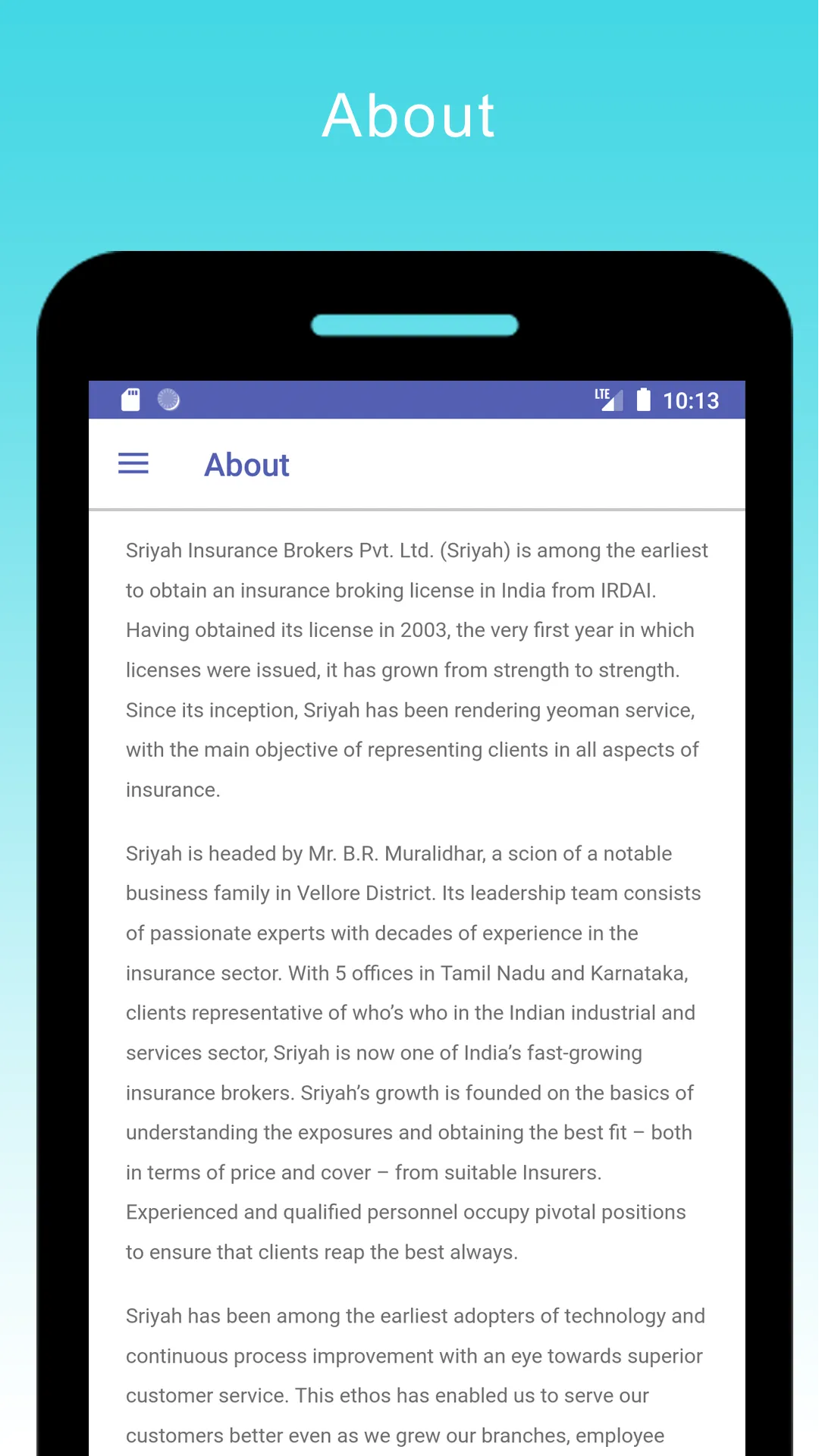 Sriyah Group Benefits | Indus Appstore | Screenshot