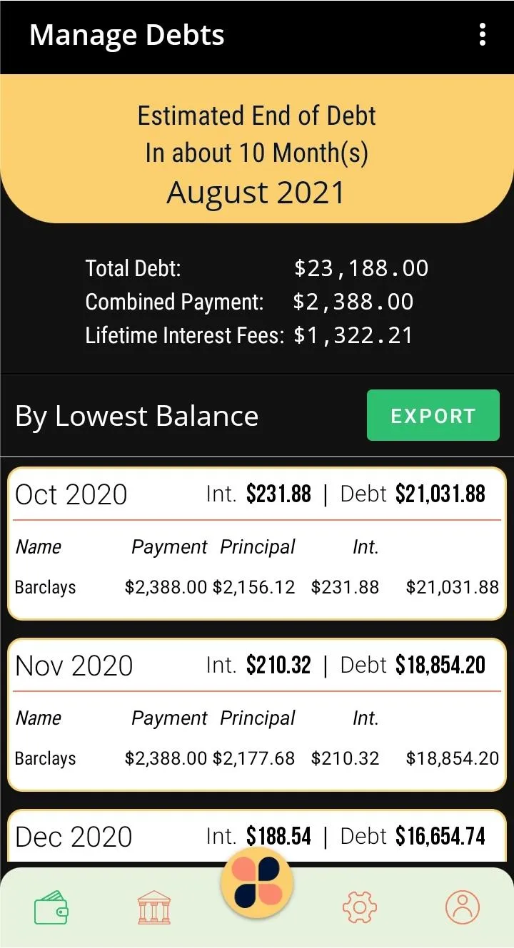 Debt Planner & Calculator | Indus Appstore | Screenshot