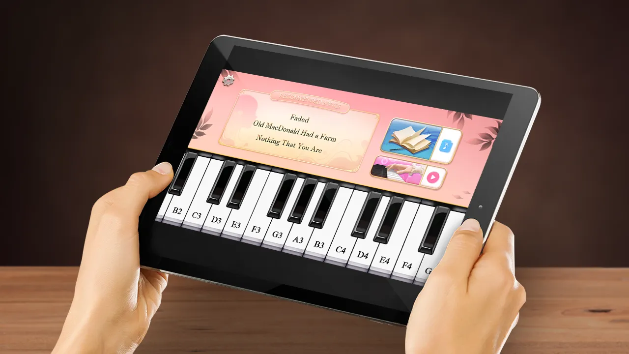 Piano Master Pink: Keyboards | Indus Appstore | Screenshot