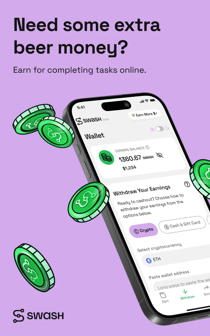 Swash - Earn from Data & Tasks | Indus Appstore | Screenshot