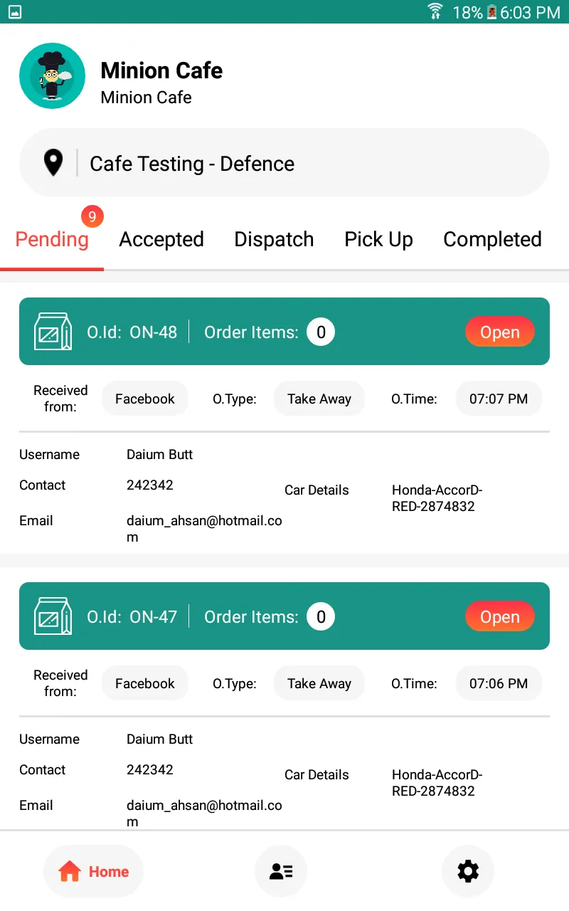 Order Manager | Indus Appstore | Screenshot