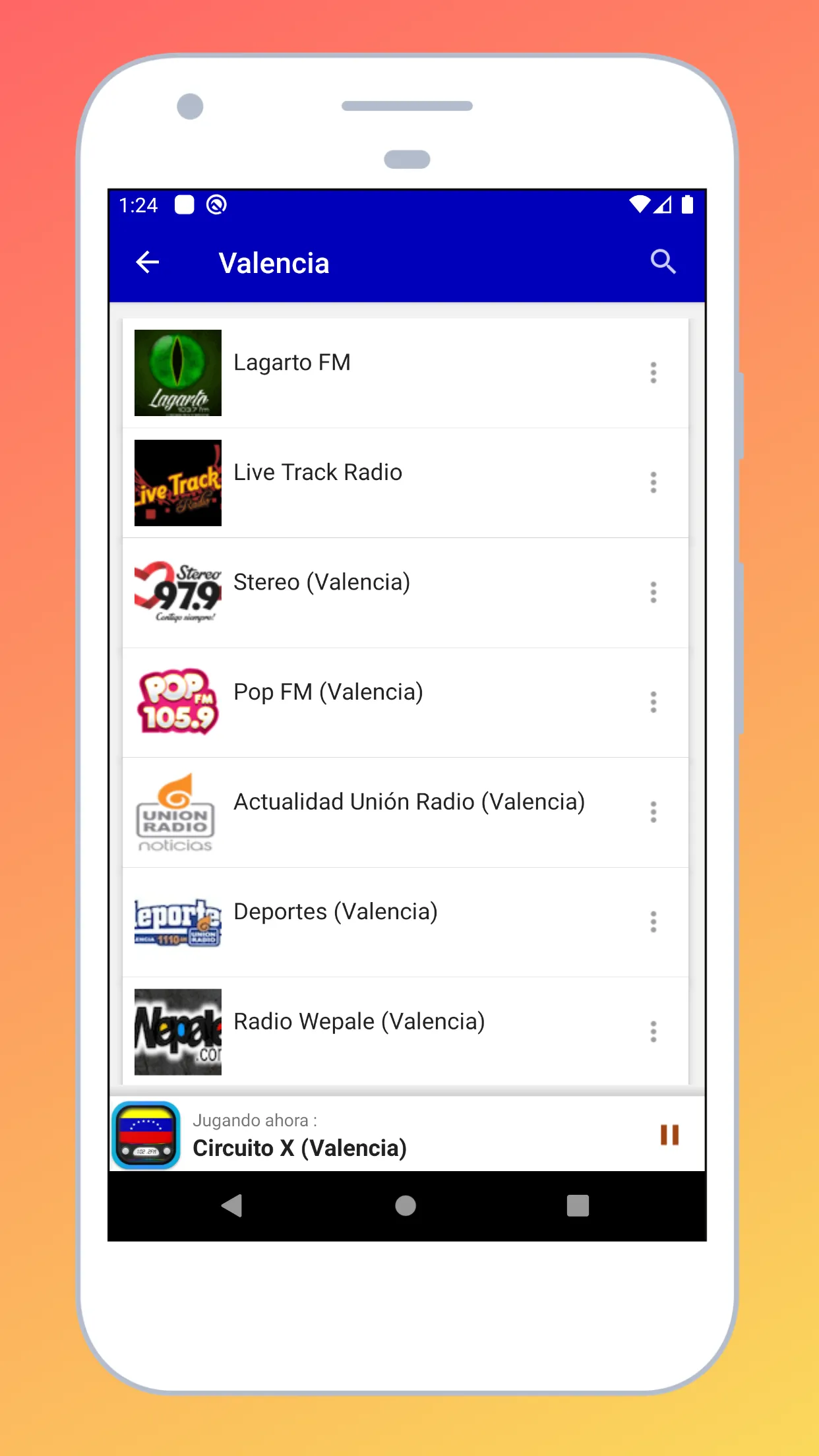 Radio Venezuela + Radio Online | Indus Appstore | Screenshot