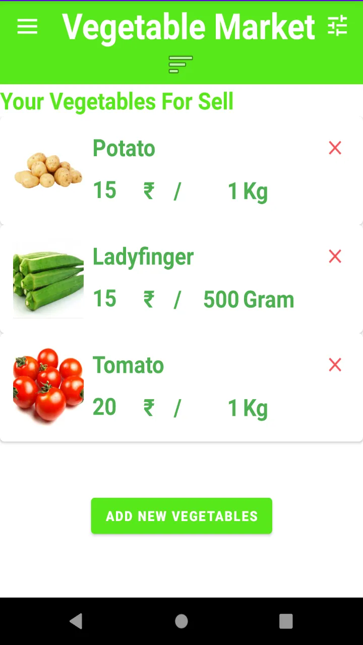 Vegetable Market | Indus Appstore | Screenshot