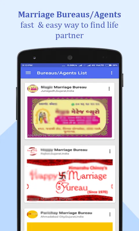 Matrimony Marriage Bureau App | Indus Appstore | Screenshot