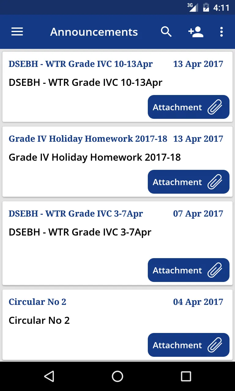 DSE Parent Portal | Indus Appstore | Screenshot