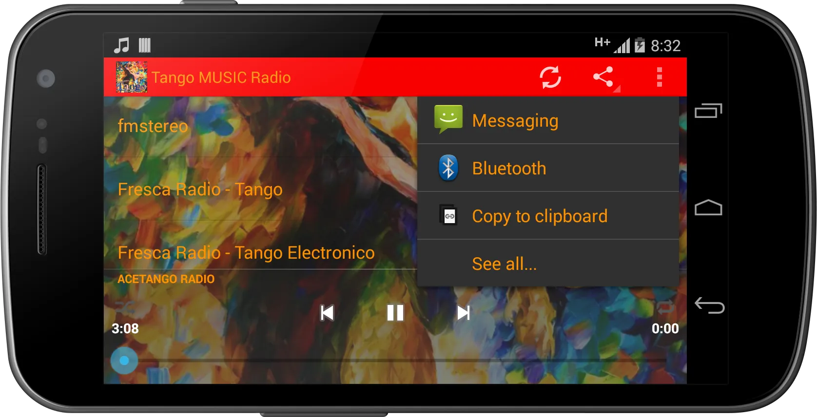 Tango MUSIC Radio | Indus Appstore | Screenshot