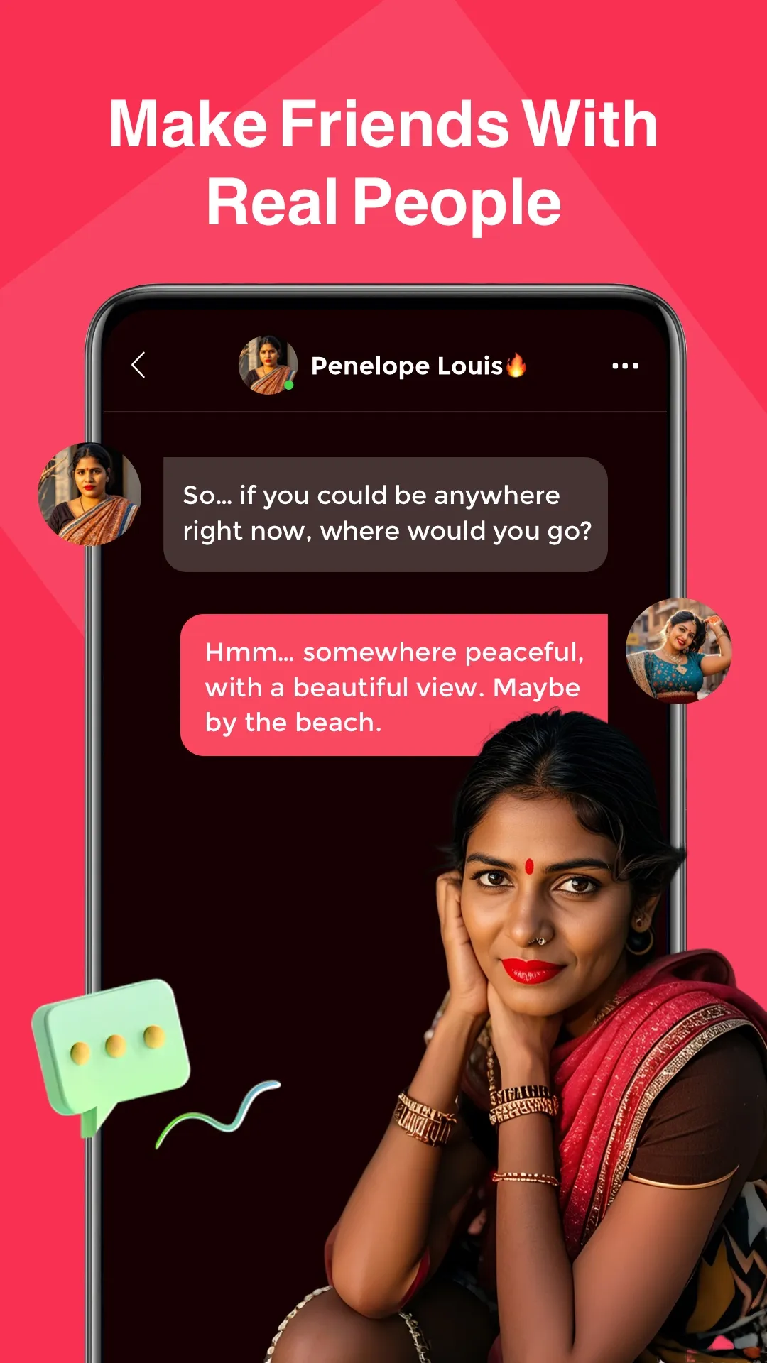 WinkU: Live Call Real People | Indus Appstore | Screenshot