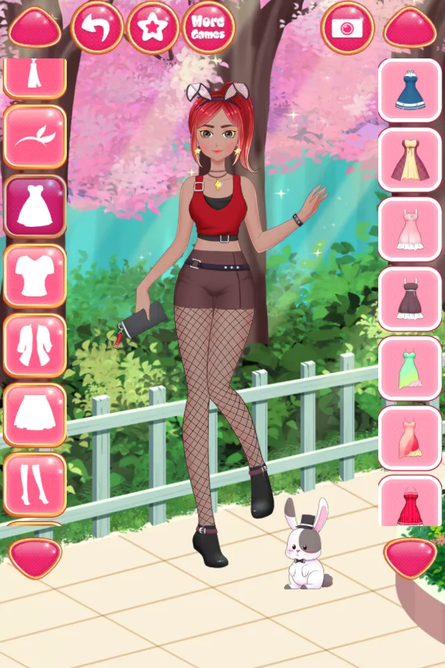 Anime Girls Dress up Games | Indus Appstore | Screenshot