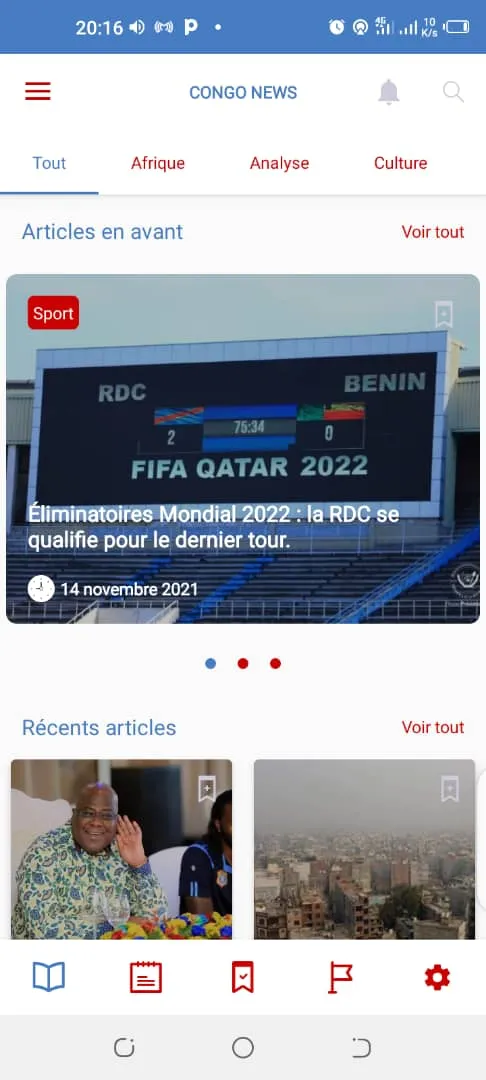 Congo News | Indus Appstore | Screenshot