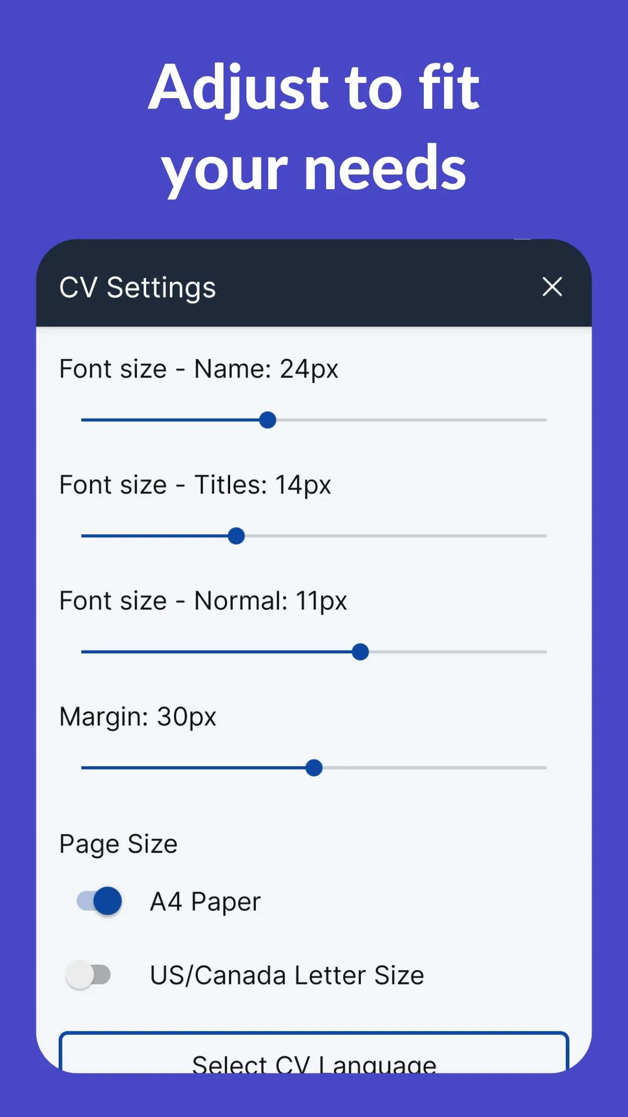 Resume Builder - CV Engineer | Indus Appstore | Screenshot