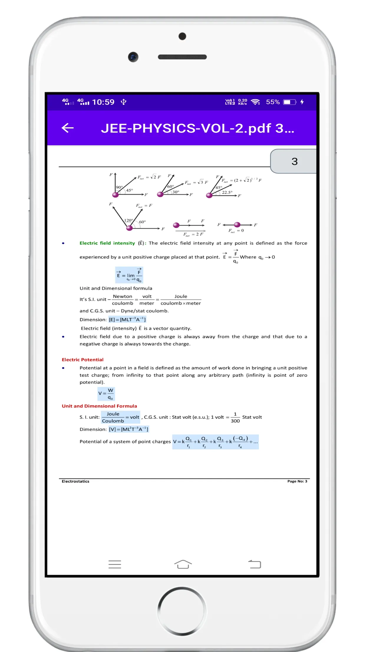 JEE-NEET PHYSICS FORMULA-2 | Indus Appstore | Screenshot