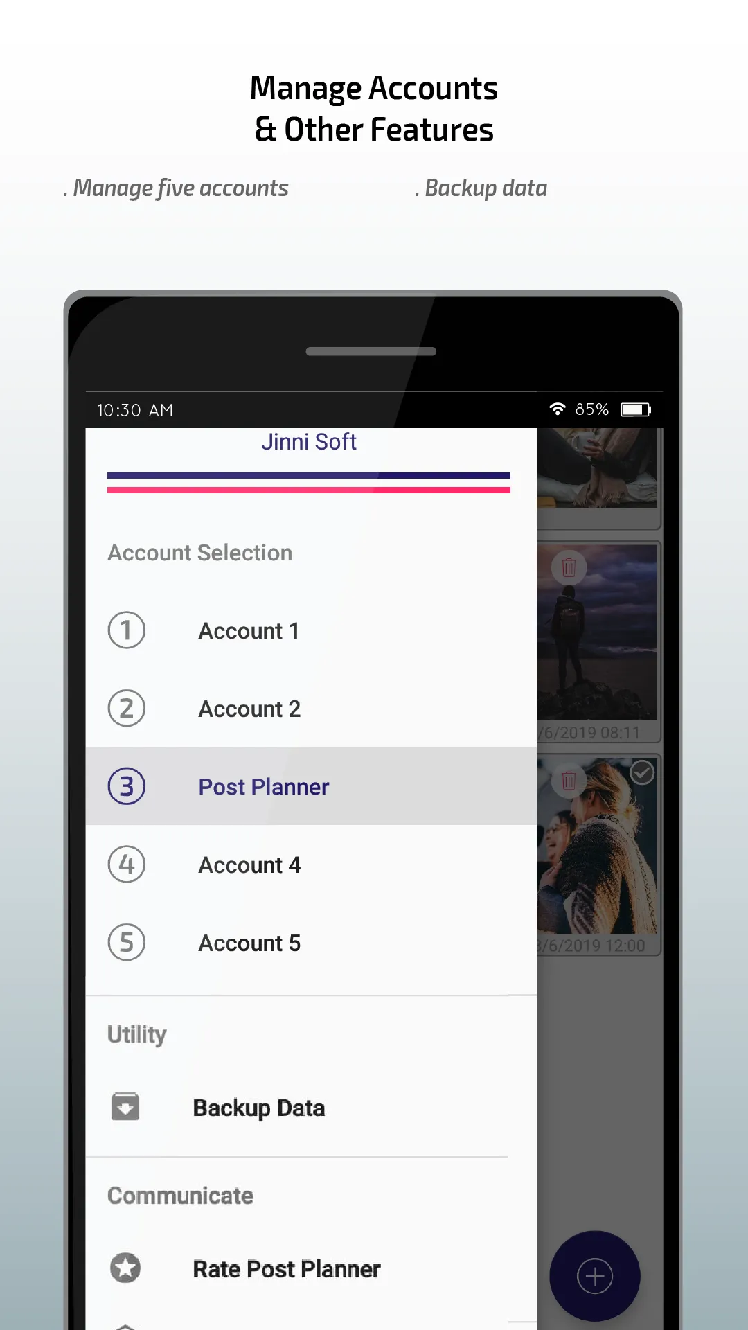 Post Planner Demo | Indus Appstore | Screenshot