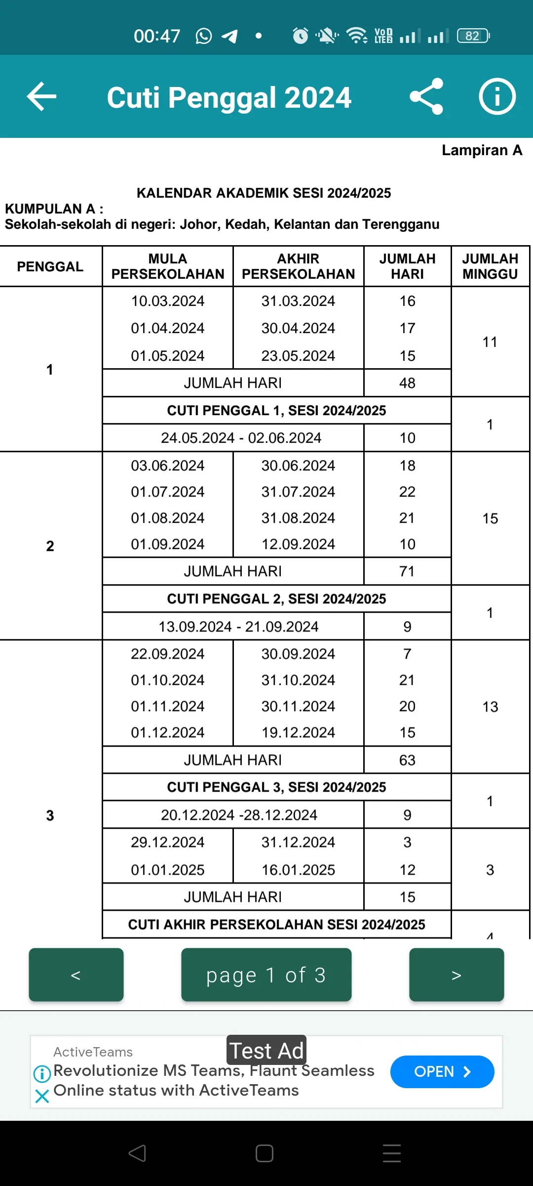 Kalendar Kuda Malaysia - 2024 | Indus Appstore | Screenshot