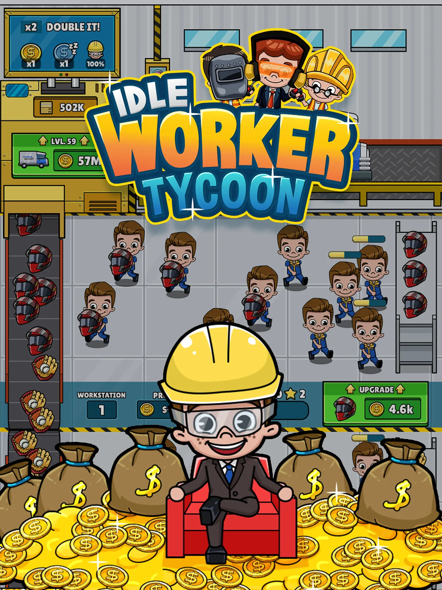 Idle Worker Manager - Incremen | Indus Appstore | Screenshot