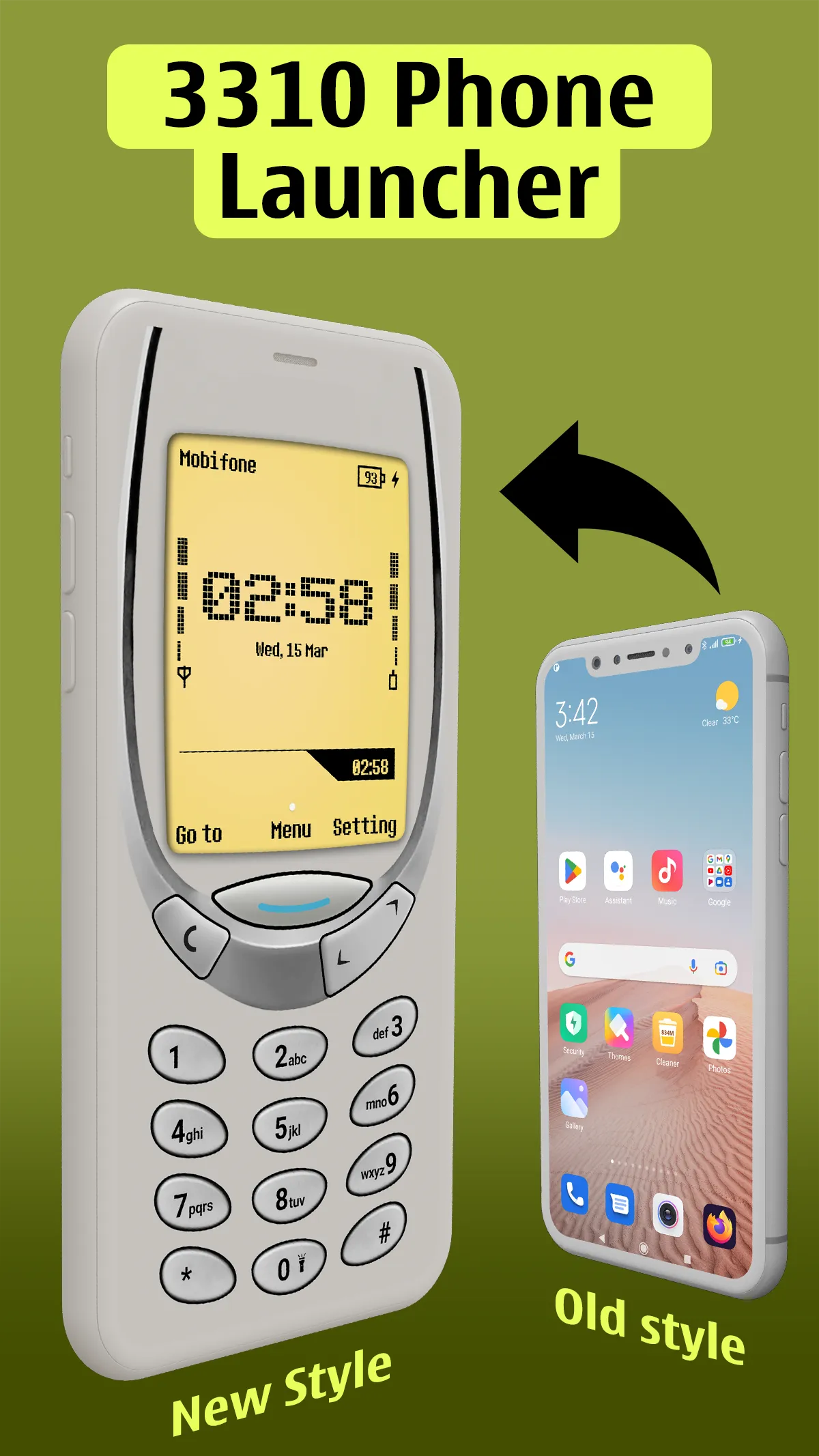 Nokia 3310 Style Launcher | Indus Appstore | Screenshot