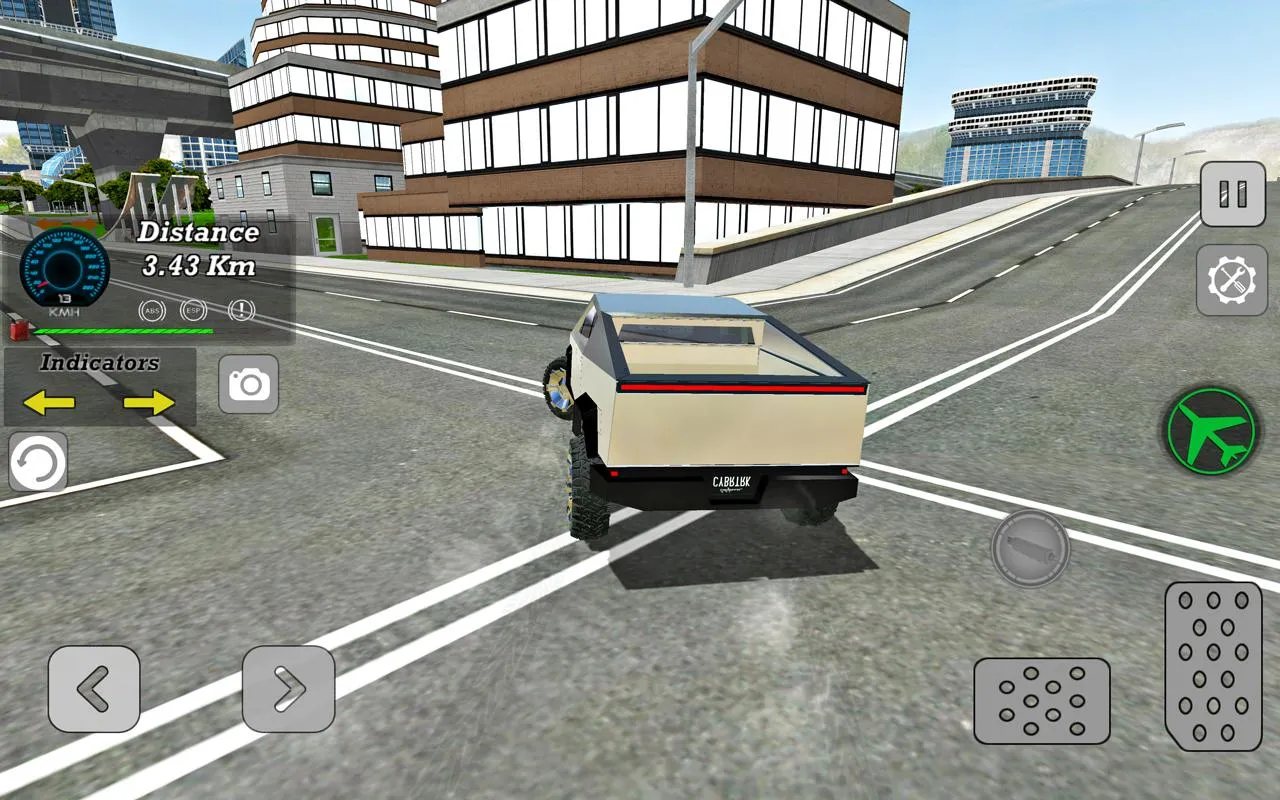 Modern Flying Car Driving Sim | Indus Appstore | Screenshot