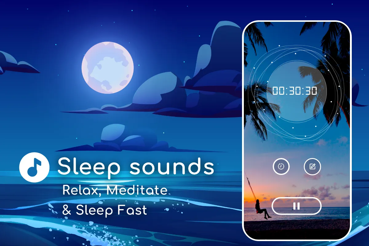 Sleep sounds & sleep music | Indus Appstore | Screenshot