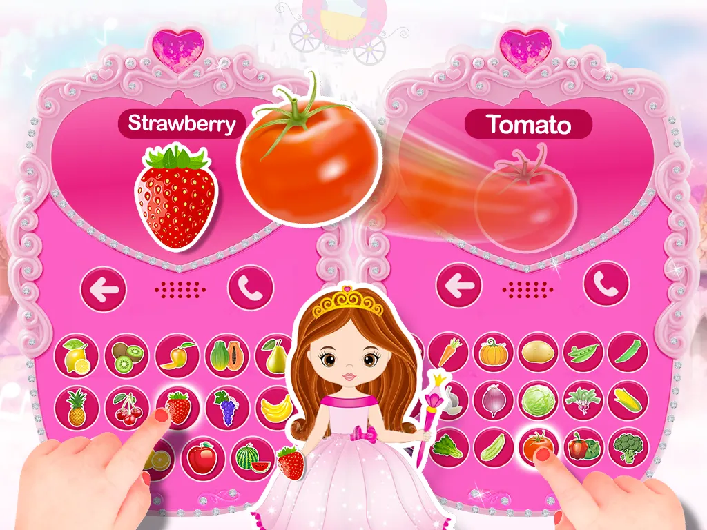 Pink Baby Princess Phone | Indus Appstore | Screenshot