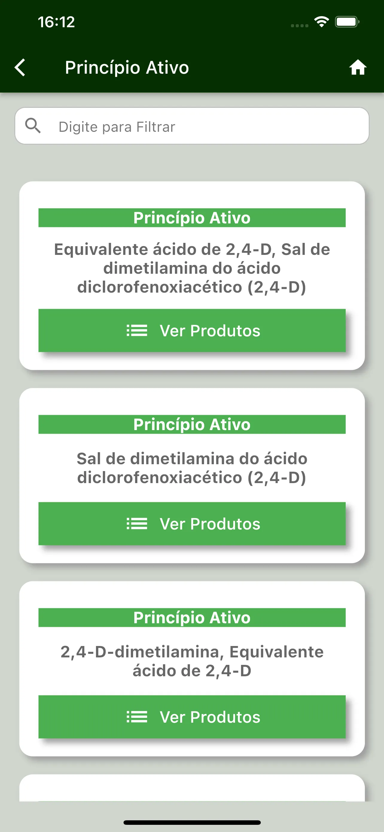 Bulário Defensivos Agrícolas | Indus Appstore | Screenshot