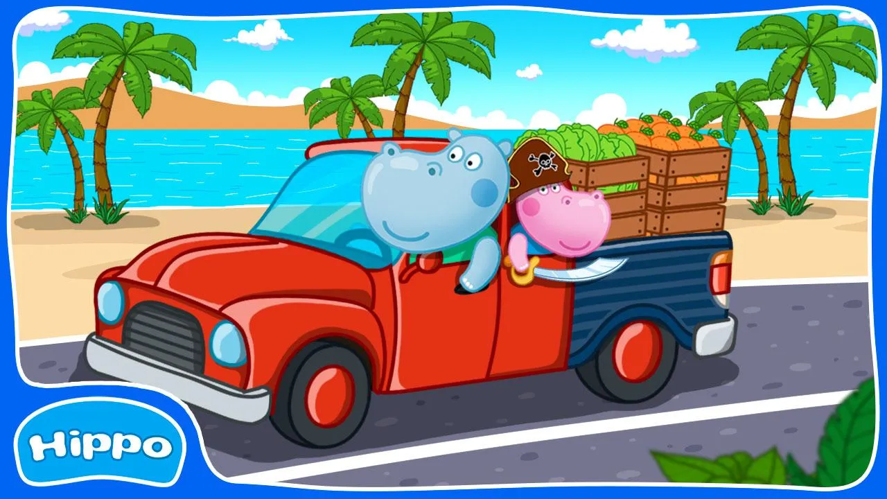 Cafe Hippo: Kids cooking game | Indus Appstore | Screenshot