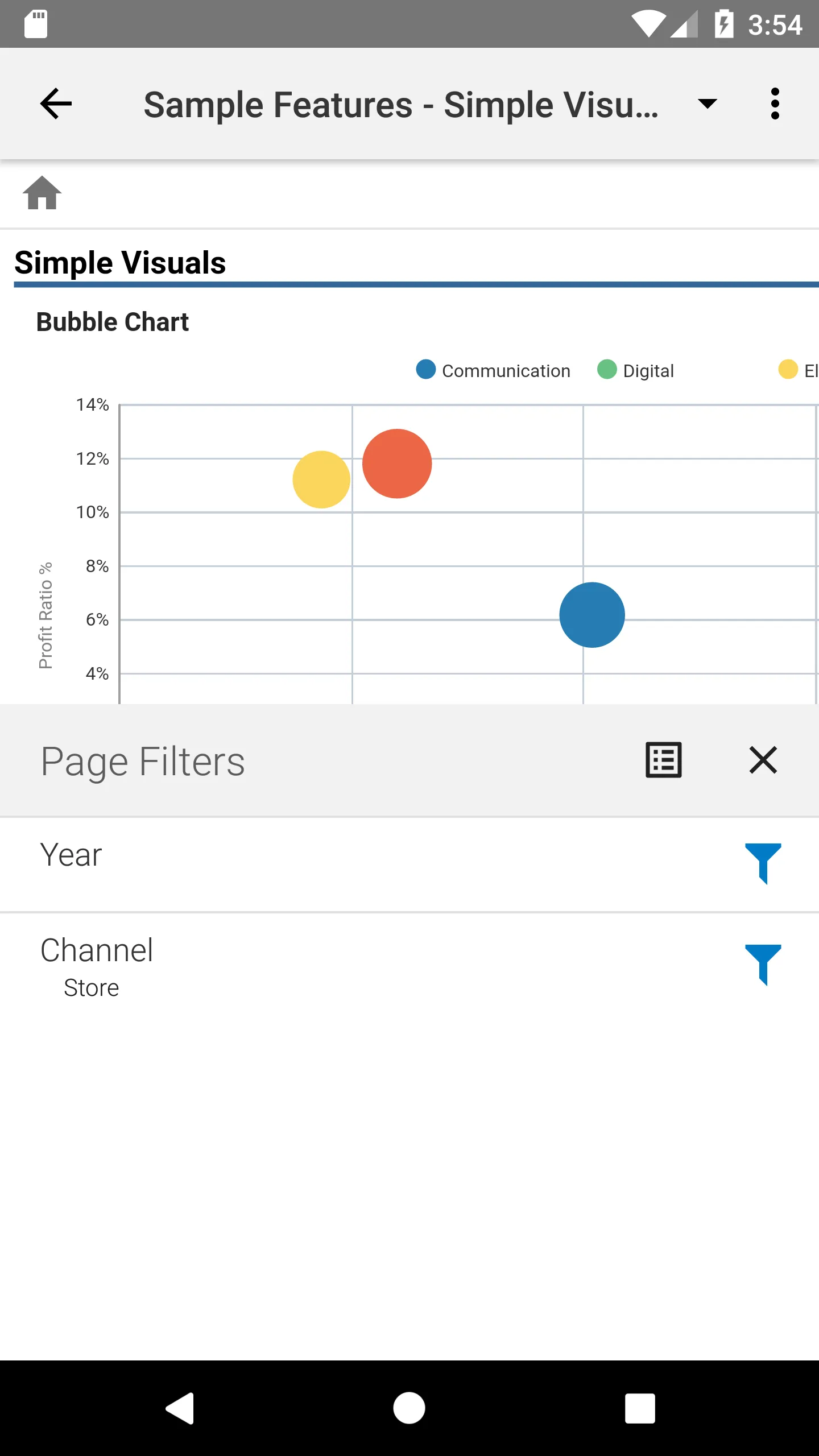 Oracle BI Mobile (Deprecated) | Indus Appstore | Screenshot