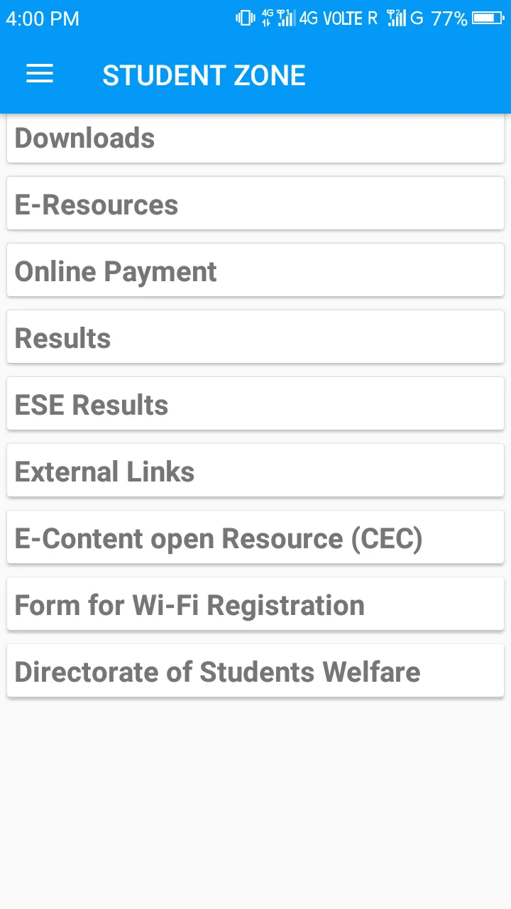 central university kashmir | Indus Appstore | Screenshot