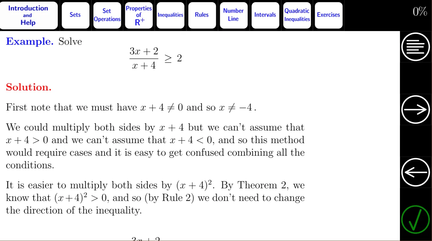 Algebra Tutorial 4 | Indus Appstore | Screenshot