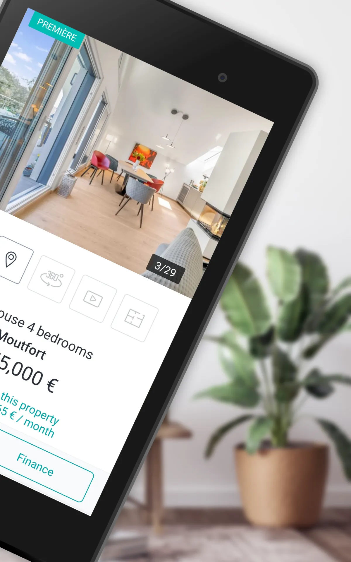 atHome Luxembourg Real Estate | Indus Appstore | Screenshot