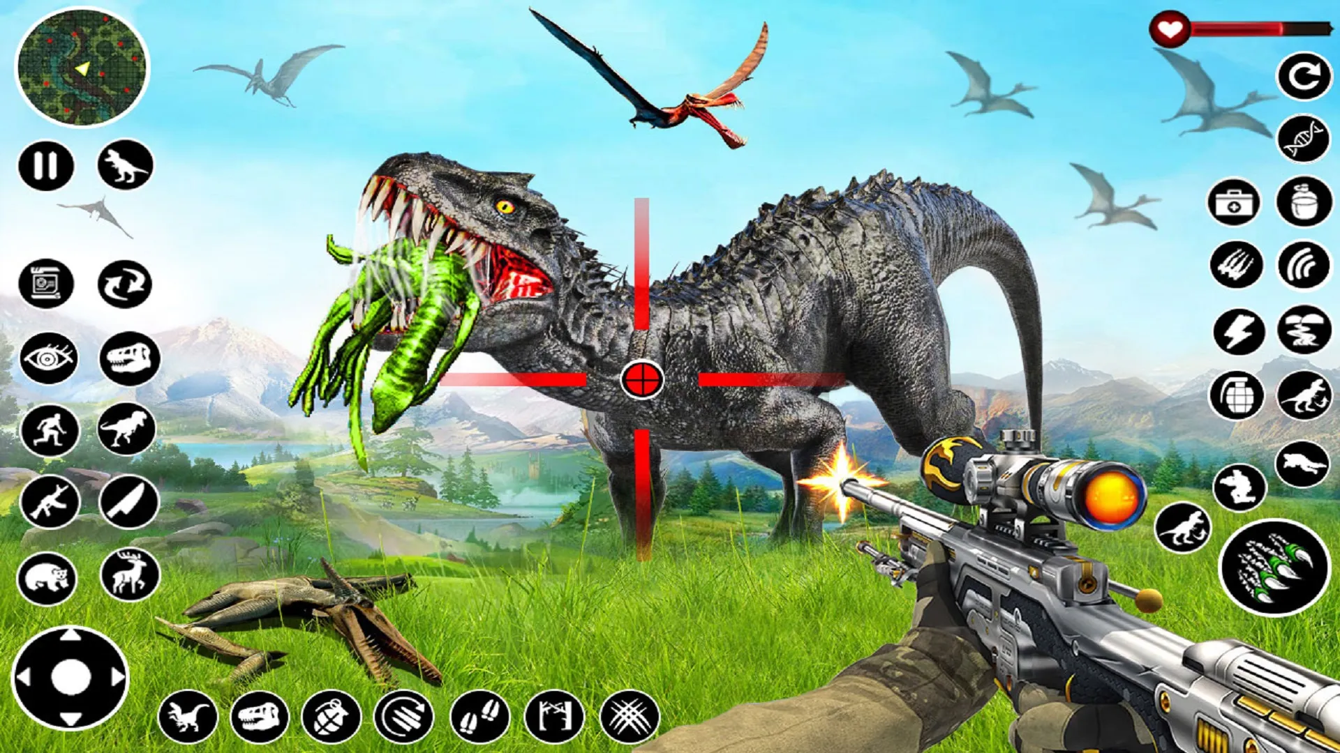 Wild Dino Shooting Gun Games | Indus Appstore | Screenshot