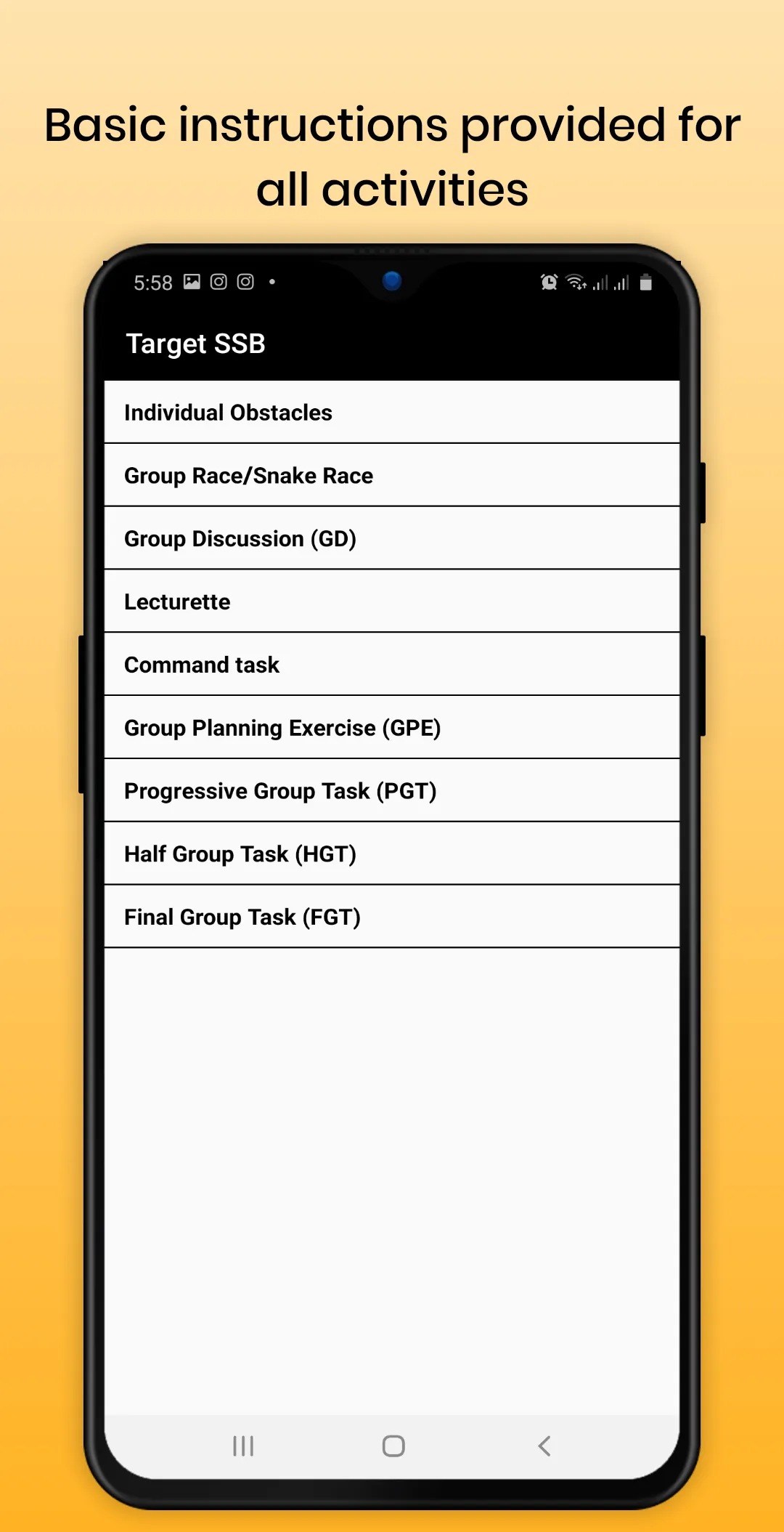 Target SSB | Indus Appstore | Screenshot