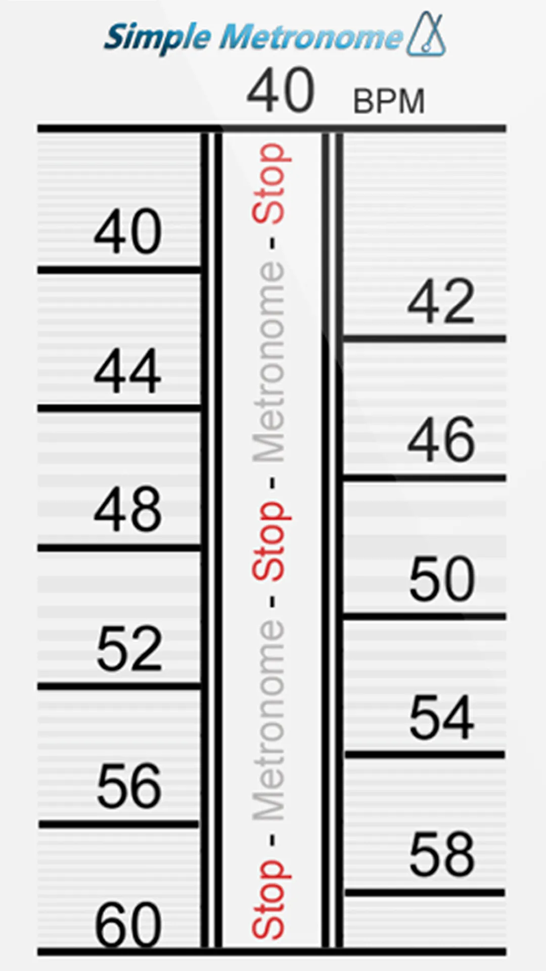 Simple Metronome | Indus Appstore | Screenshot