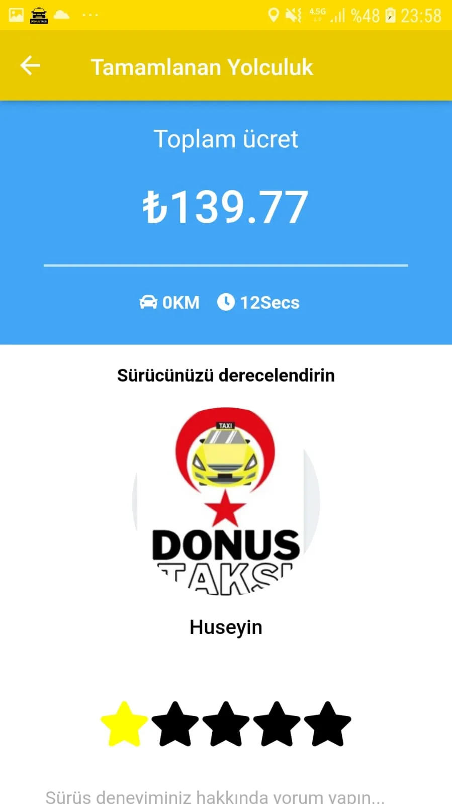 Donus Taksi | Indus Appstore | Screenshot