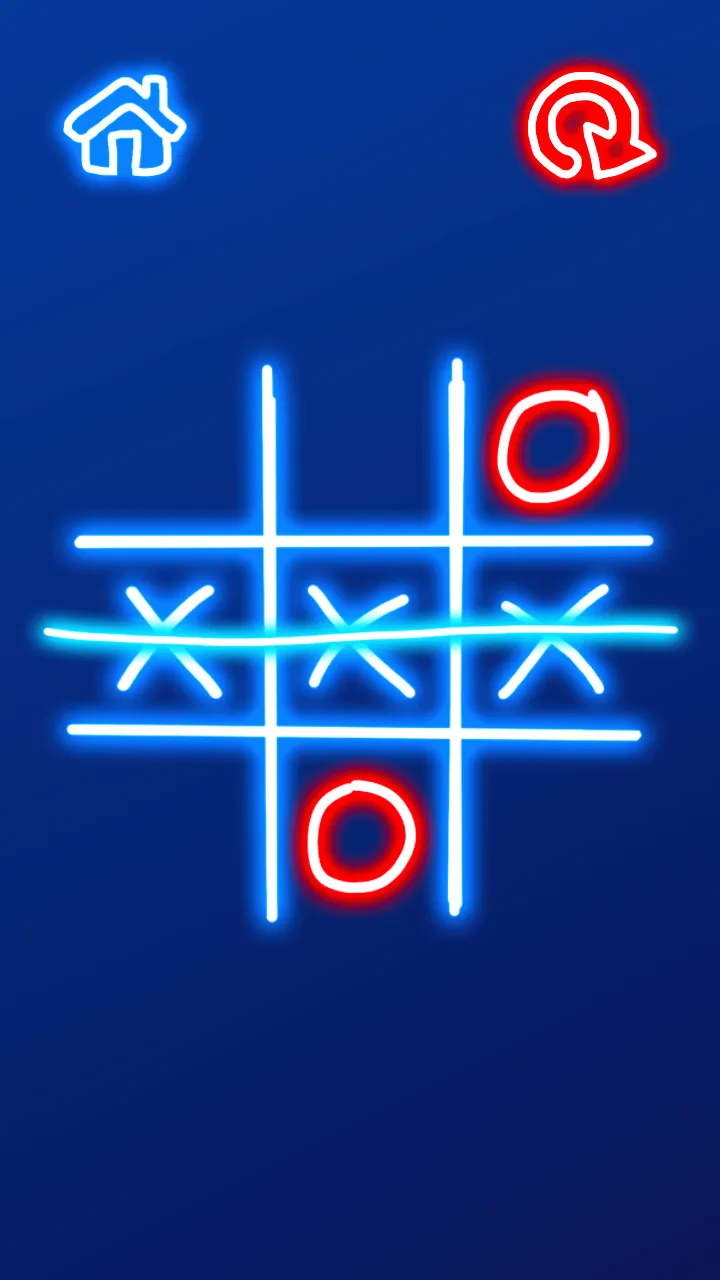 Tic Tac Toe Glow | Indus Appstore | Screenshot