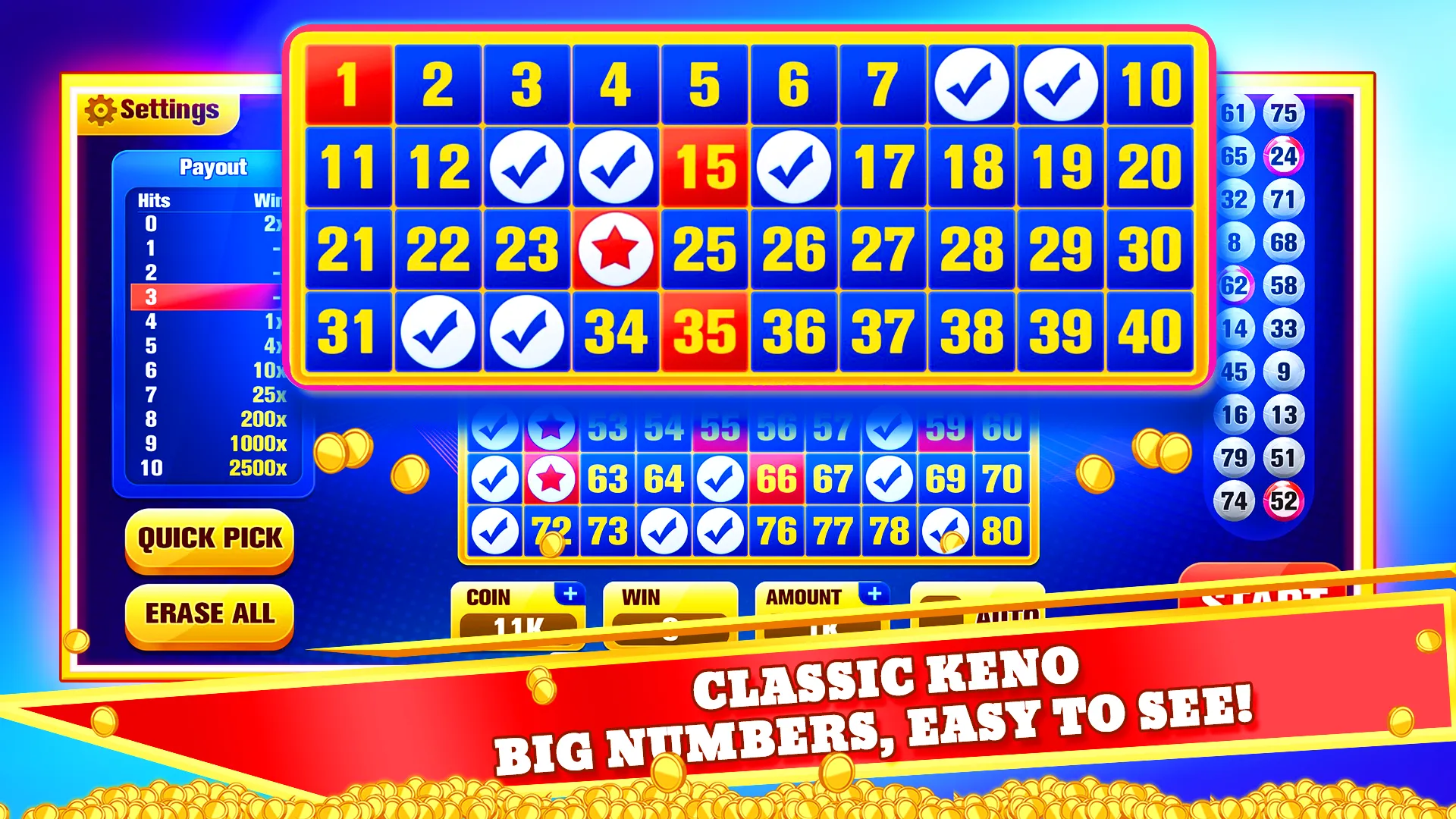 Keno Games: Live Jackpots | Indus Appstore | Screenshot