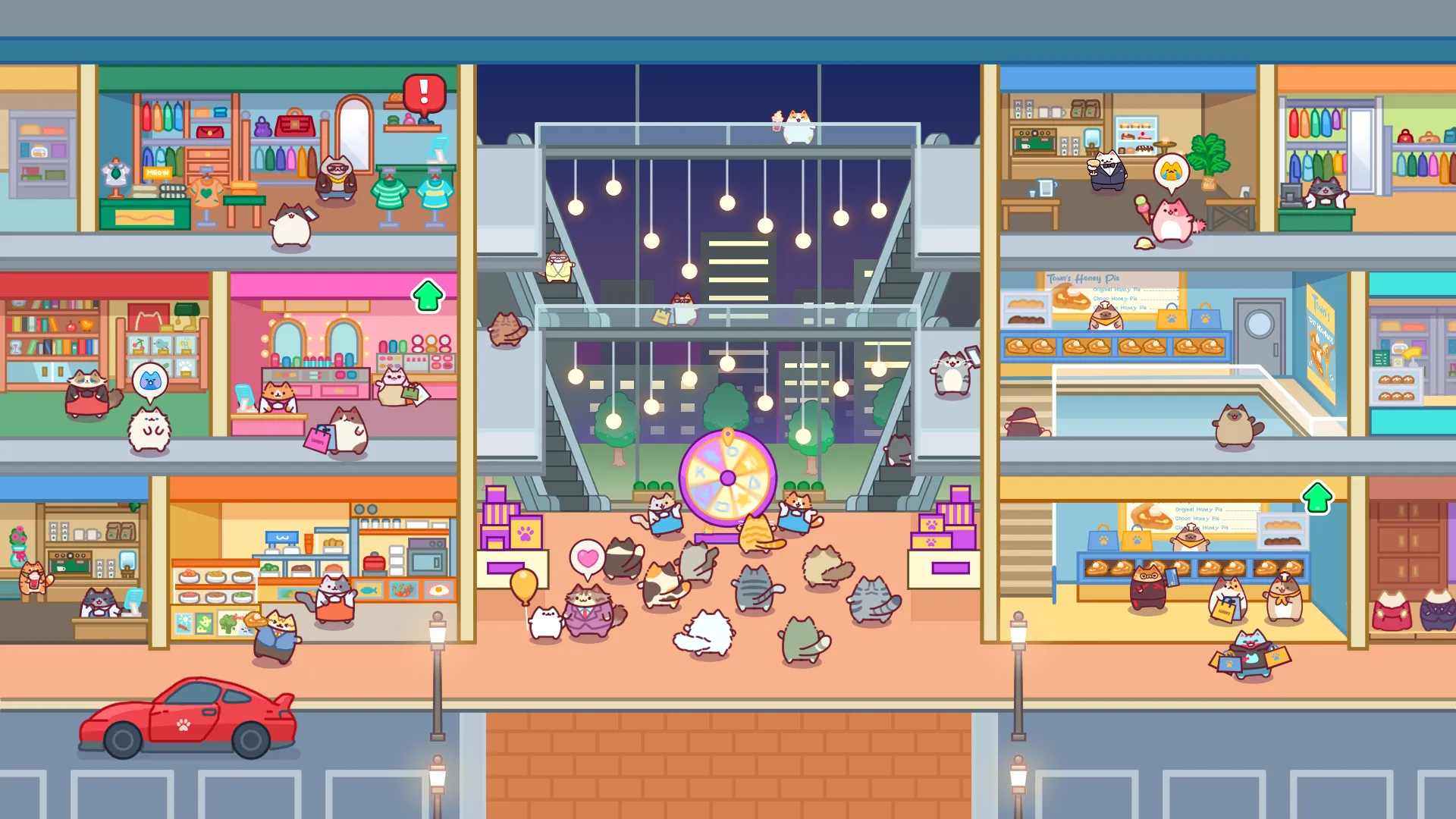 Cat Mall: Idle Shopping Tycoon | Indus Appstore | Screenshot