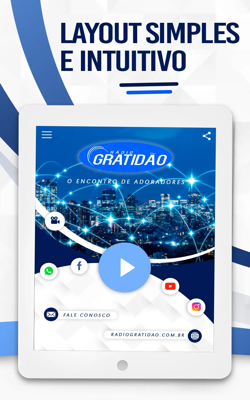 Rádio Gratidão | Indus Appstore | Screenshot