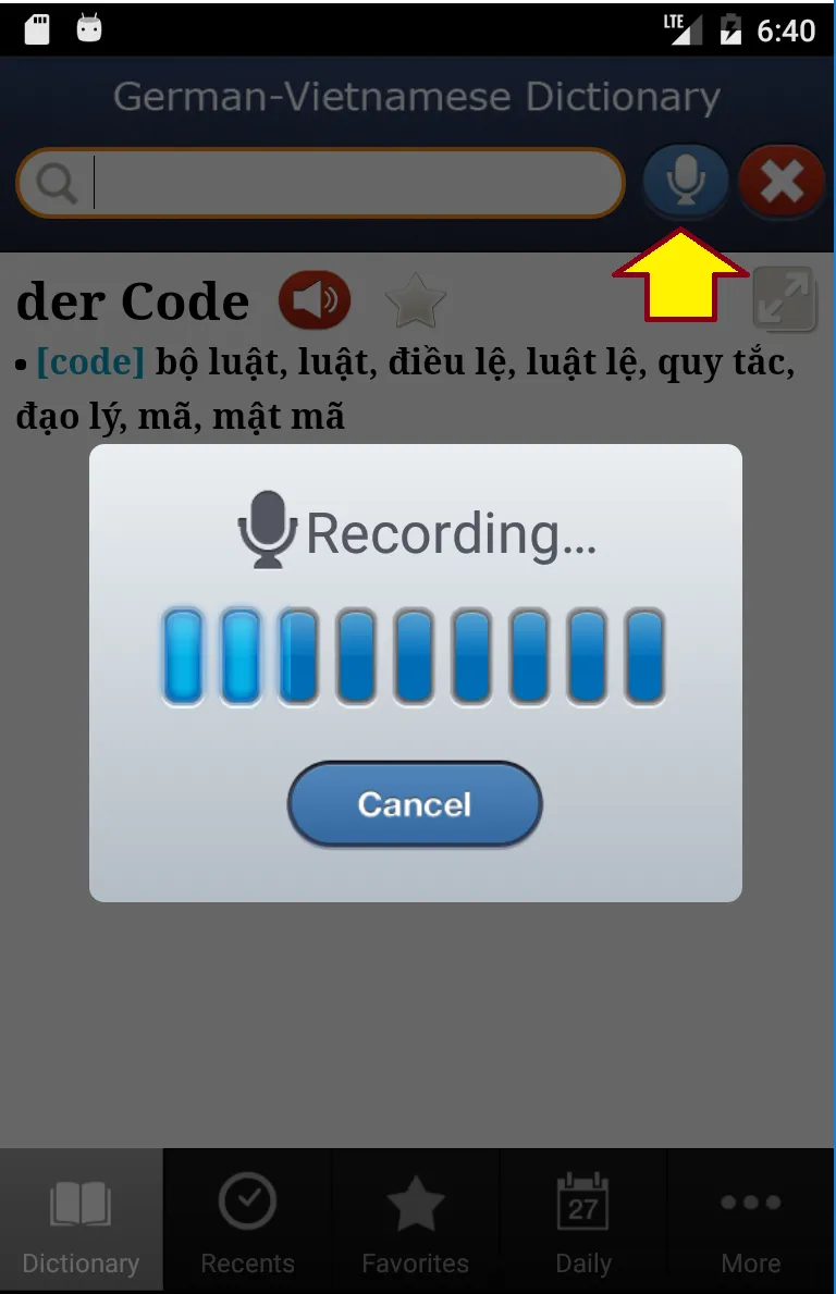 German-Vietnamese Dictionary | Indus Appstore | Screenshot