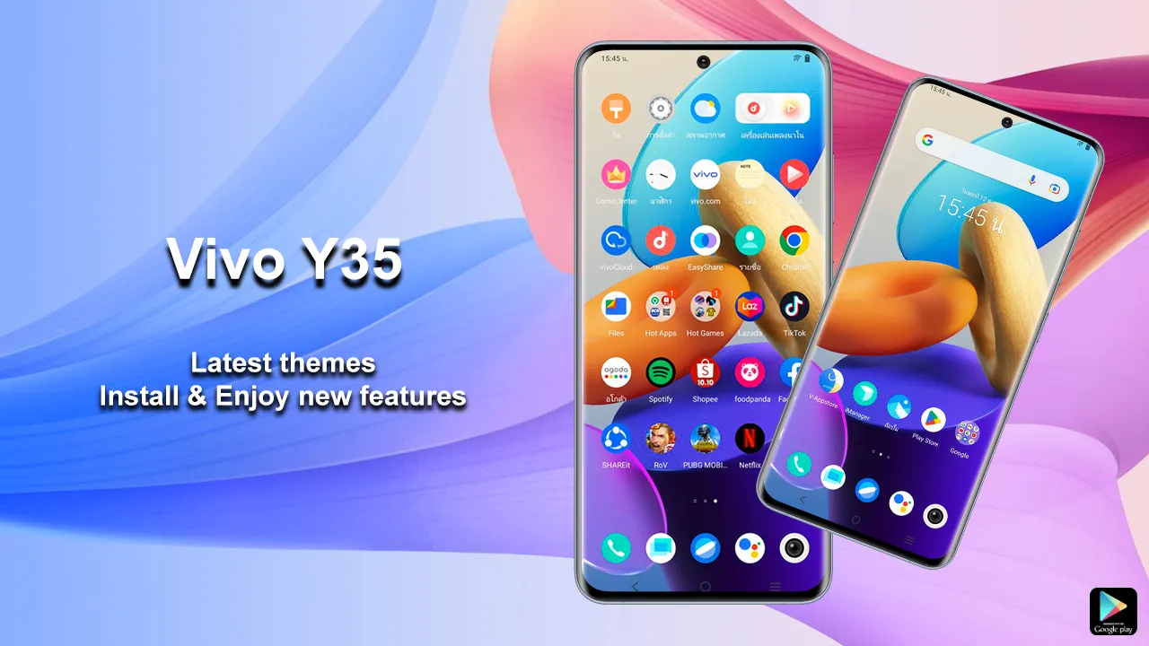 Vivo Y35 Wallpaper & Themes | Indus Appstore | Screenshot